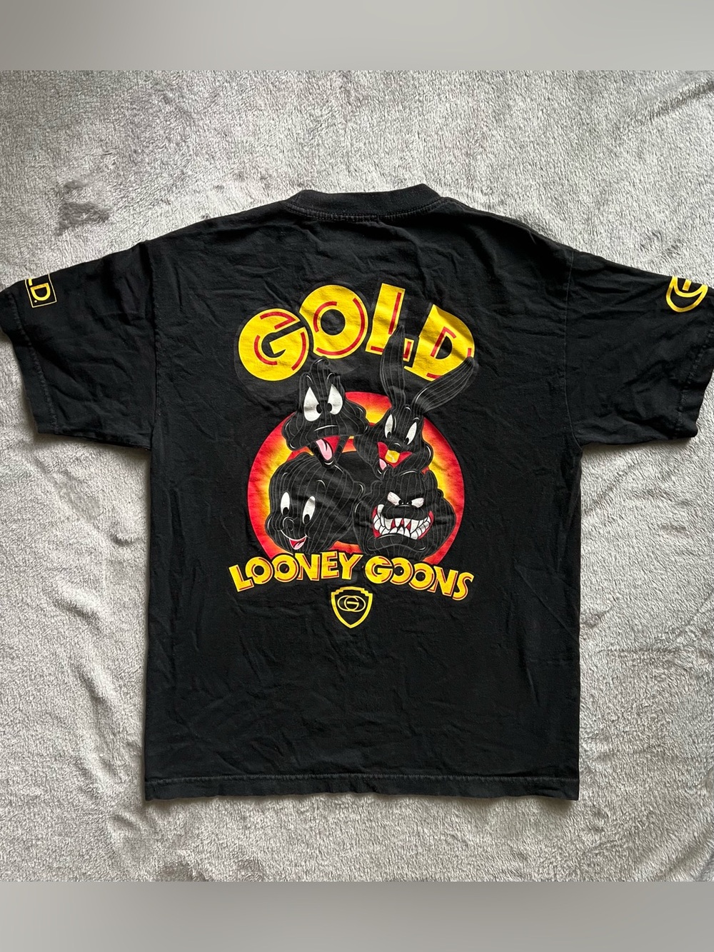 Gold LOONEY GOONS T-Shirt